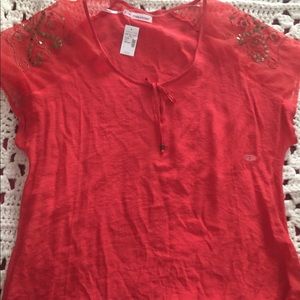 NEW Maurice’s short sleeve blouse